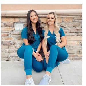 Figs Alps Blue Zamora joggers